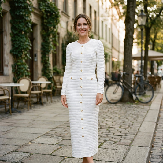 Raffaella - Elegant Formal Midi Dress