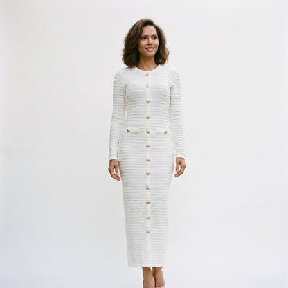 Raffaella - Elegant Formal Midi Dress