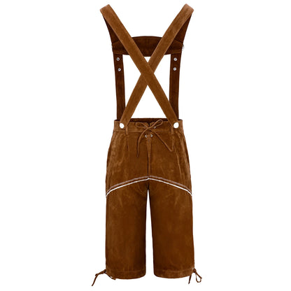 Anton - Traditional Bavarian Lederhosen with Suspenders