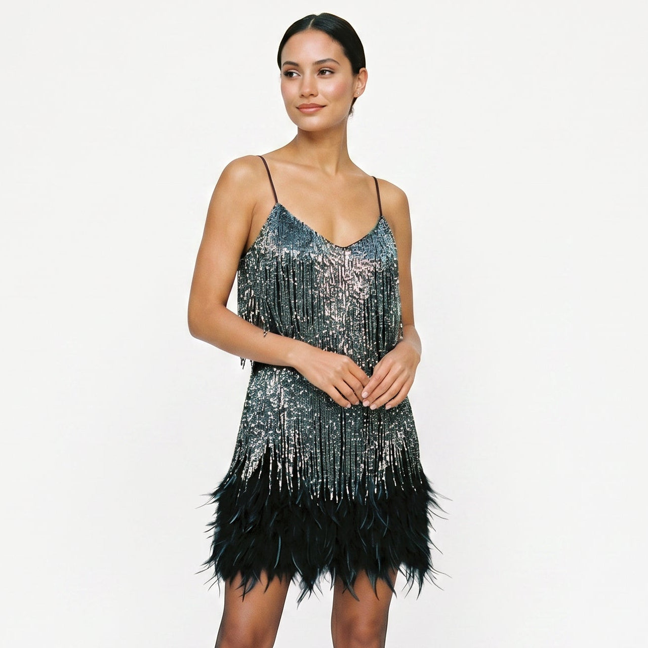 Sabrina - Dazzling Black Cocktail Dress for Parties DONE 05-22-2026