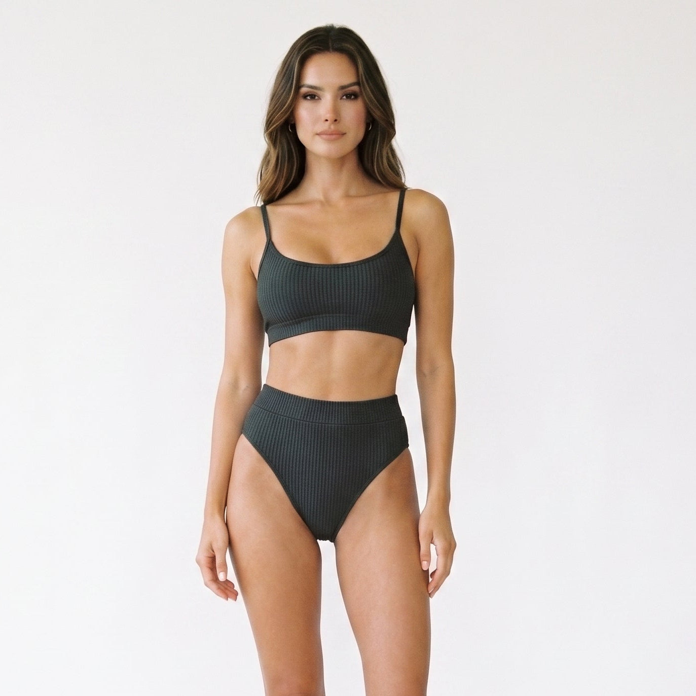 Sabrina - Elegant High Cut Yellow Bikini Swimwear for Women DONE 05-22-2026