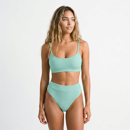Sabrina - Elegant High Cut Yellow Bikini Swimwear for Women DONE 05-22-2026