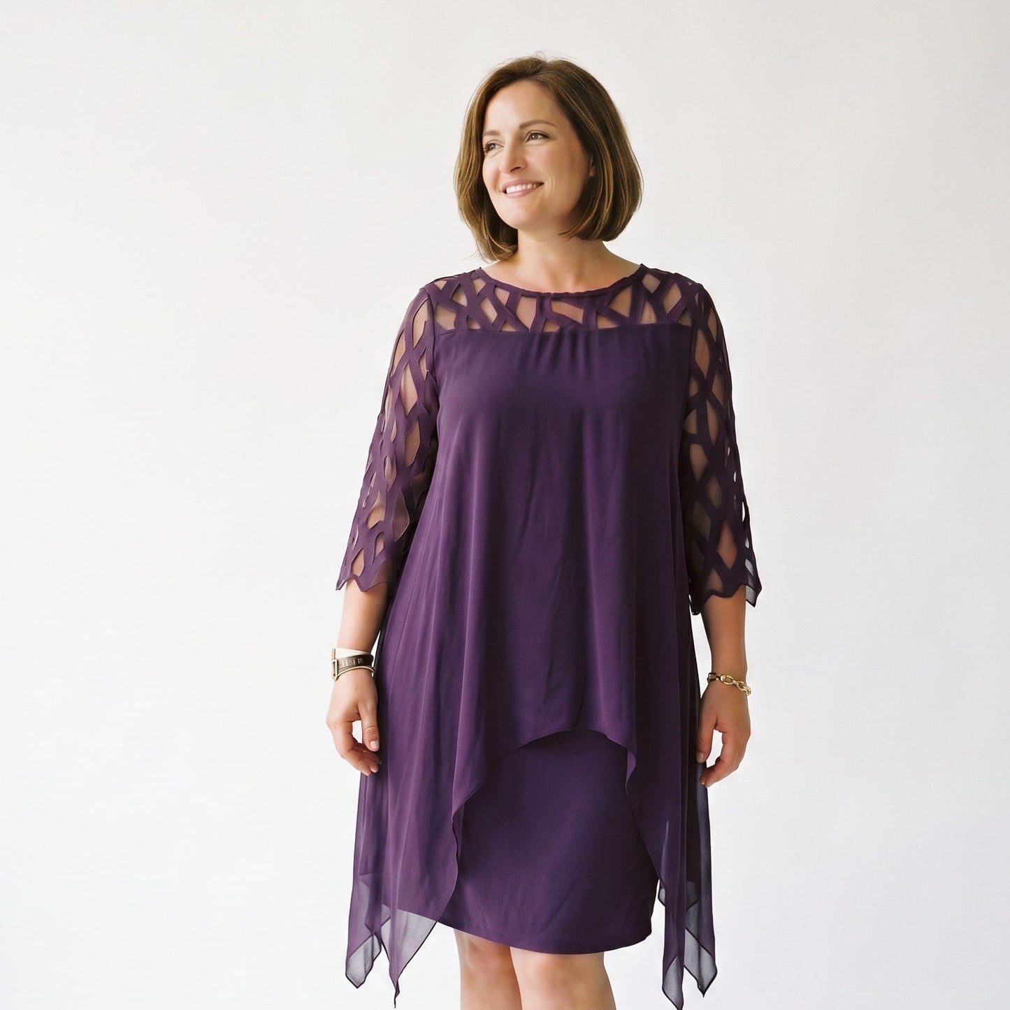 Sarah - Elegant Plus Size Formal Dress for Special Occasions DONE 05-22-2026