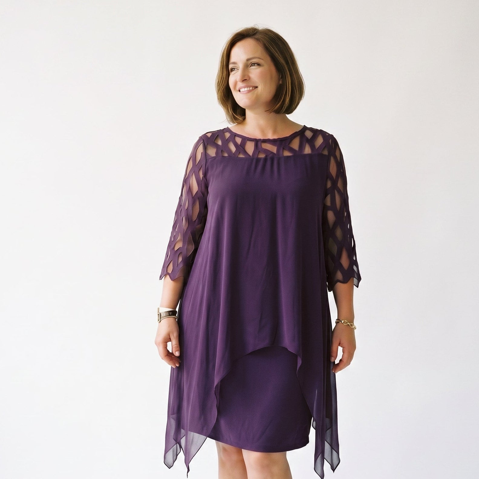 Sarah - Elegant Plus Size Formal Dress for Special Occasions DONE 05-22-2026