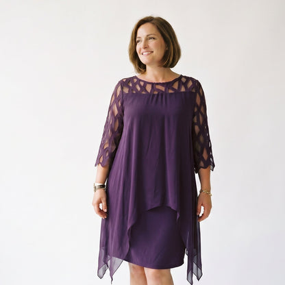 Sarah - Elegant Plus Size Formal Dress for Special Occasions DONE 05-22-2026