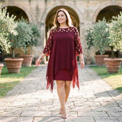 Sarah - Elegant Plus Size Formal Dress for Special Occasions DONE 05-22-2026