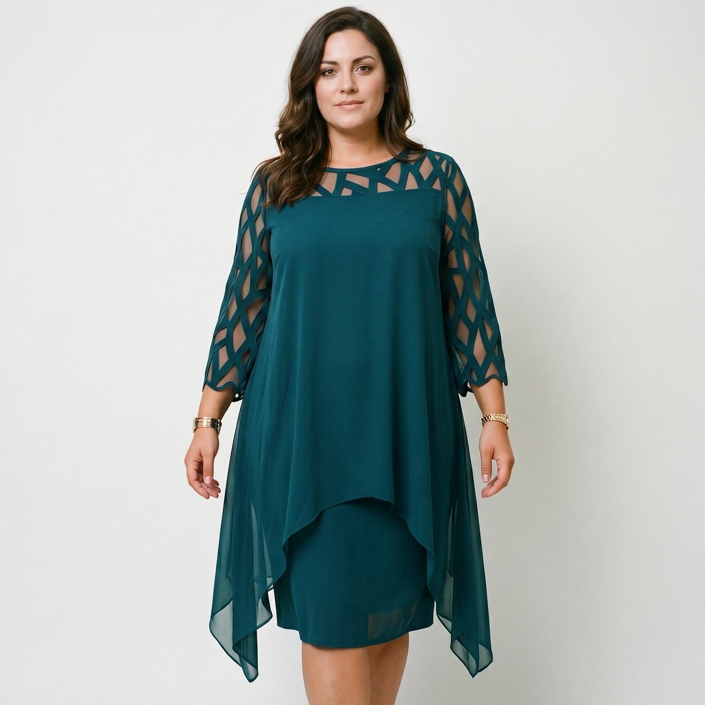 Sarah - Elegant Plus Size Formal Dress for Special Occasions DONE 05-22-2026