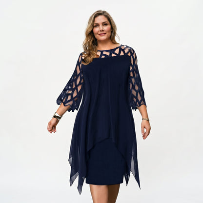 Sarah - Elegant Plus Size Formal Dress for Special Occasions DONE 05-22-2026