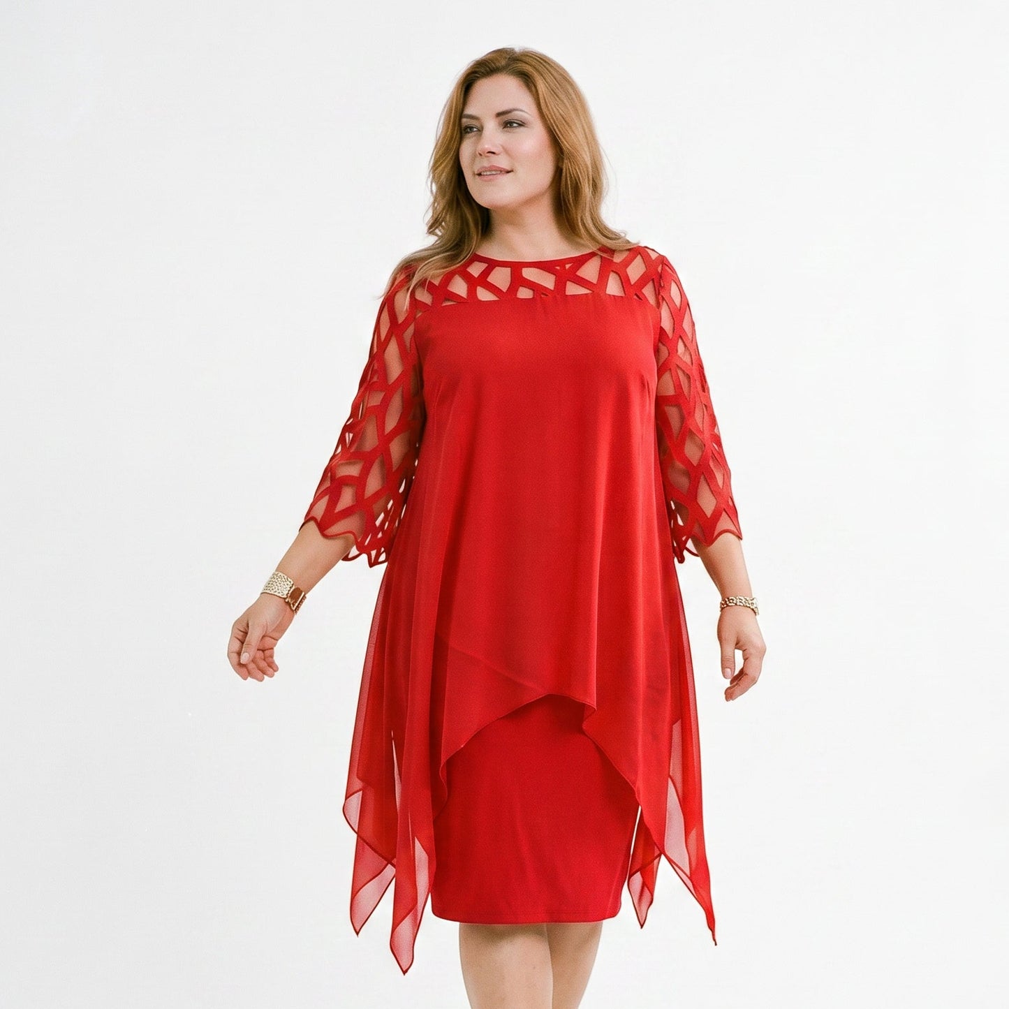 Sarah - Elegant Plus Size Formal Dress for Special Occasions DONE 05-22-2026