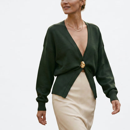 Scarlett - Elegant Knit Cardigan Sweater for Women DONE 05-09-2026