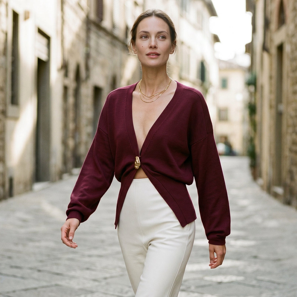 Scarlett - Elegant Knit Cardigan Sweater for Women DONE 05-09-2026