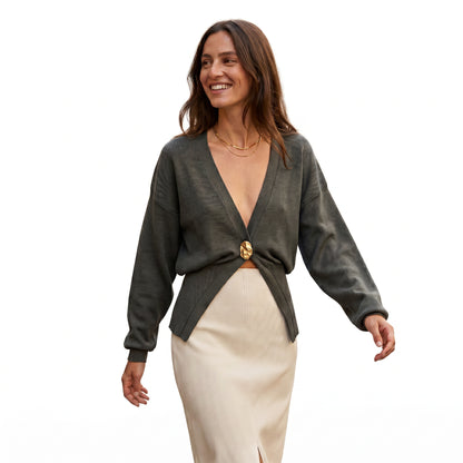 Scarlett - Elegant Knit Cardigan Sweater for Women DONE 05-09-2026