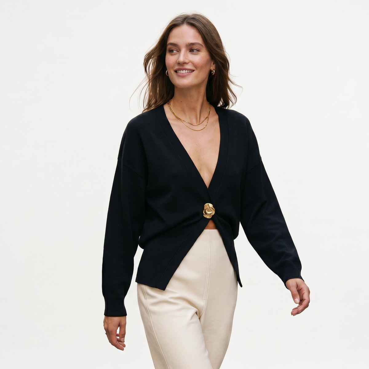 Scarlett - Elegant Knit Cardigan Sweater for Women DONE 05-09-2026