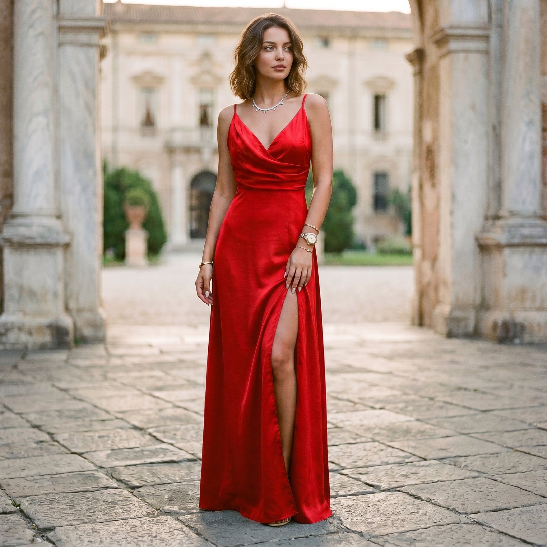 Seraphina - Elegant Black Maxi Dress for Formal Occasions Done 05-22-2026