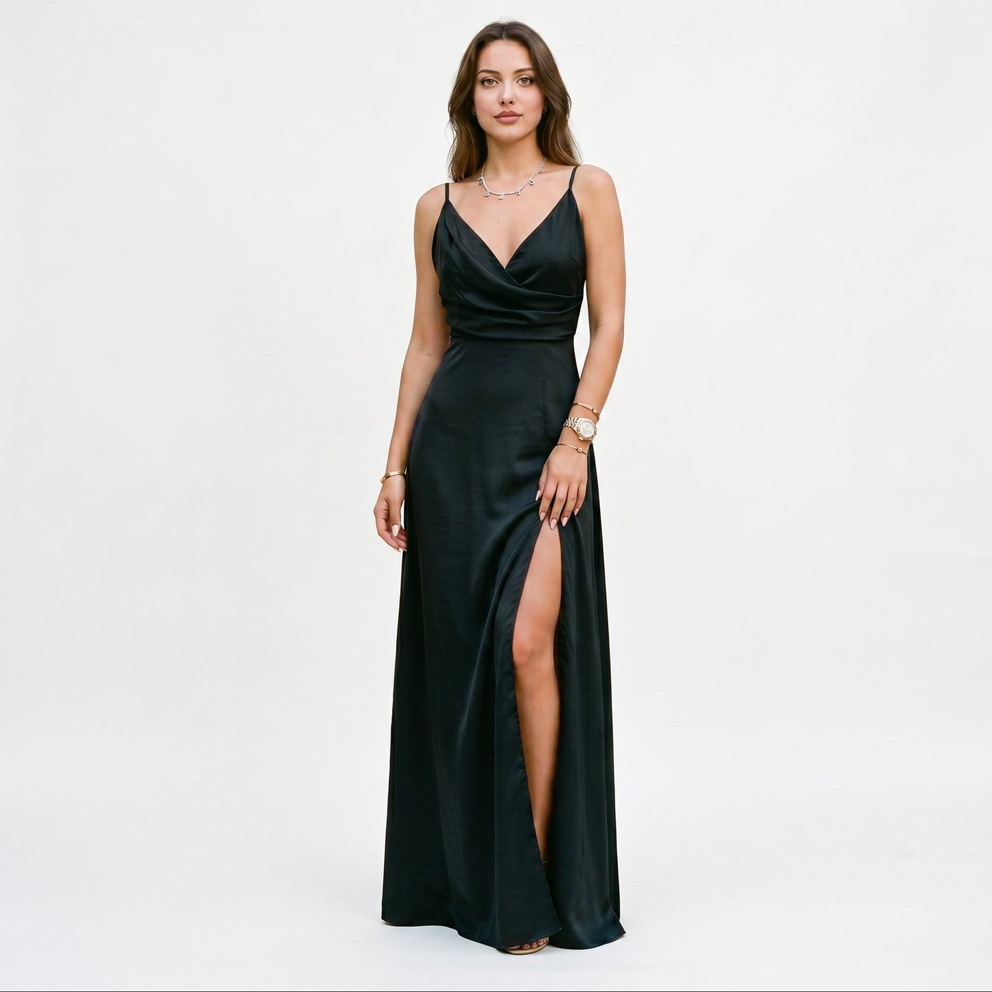 Seraphina - Elegant Black Maxi Dress for Formal Occasions Done 05-22-2026