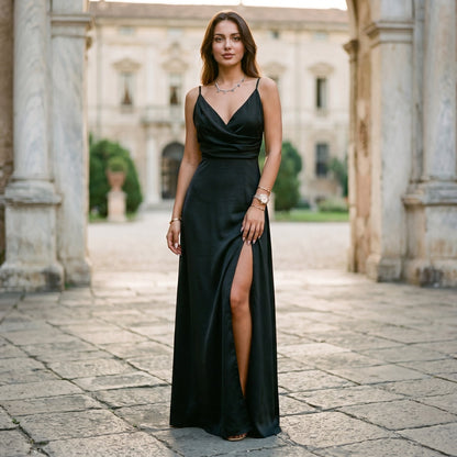 Seraphina - Elegant Black Maxi Dress for Formal Occasions Done 05-22-2026