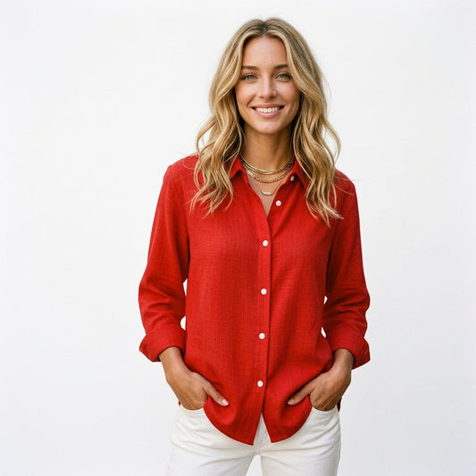 Shiny Women's Blouse