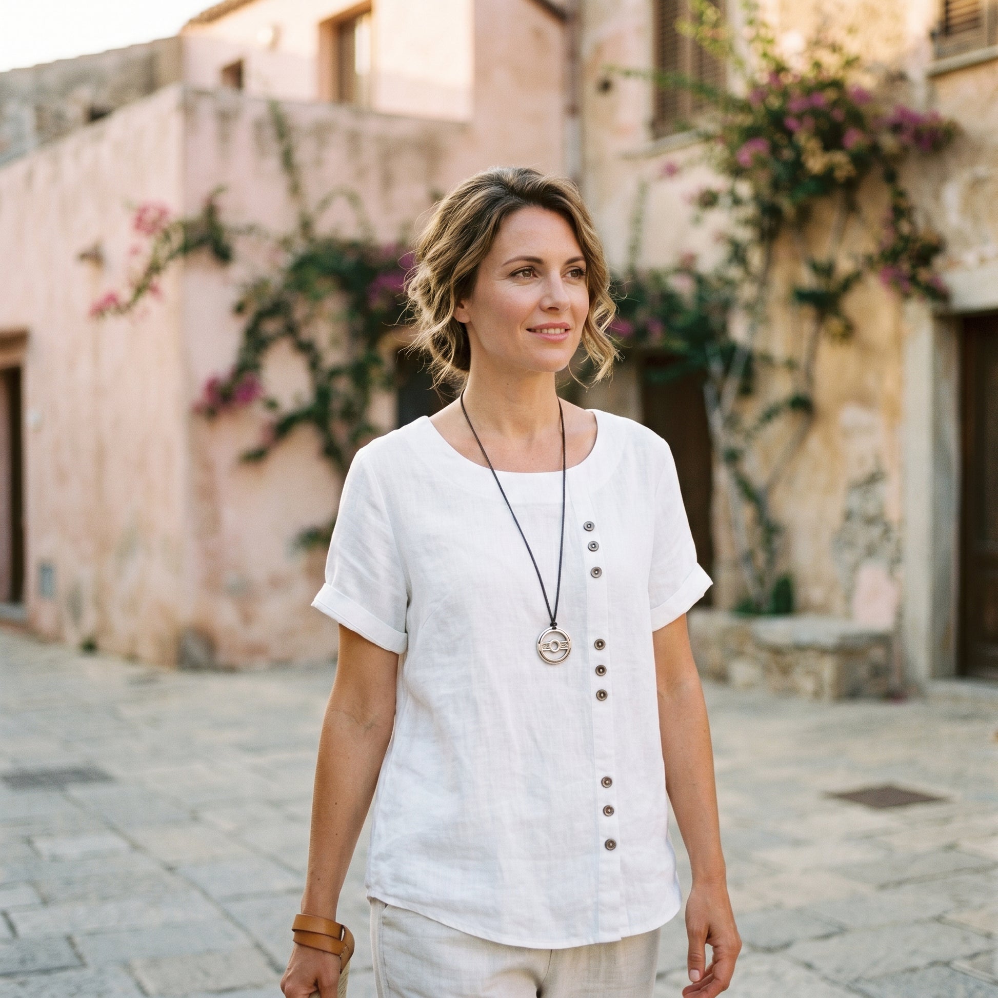 Sienna | Casual Relaxed Linen Tunic Top for Women DONE 06-05-2026