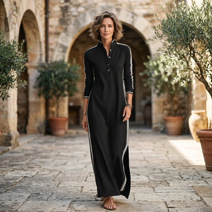 Skye - Elegant Long Sleeve Maxi Dress for Women DONE 05-16-2026