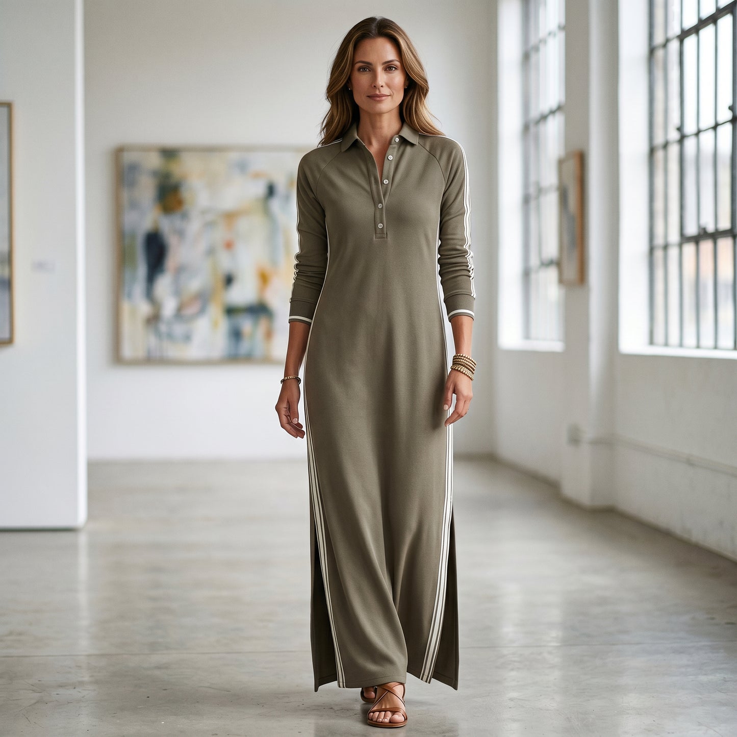 Skye - Elegant Long Sleeve Maxi Dress for Women DONE 05-16-2026