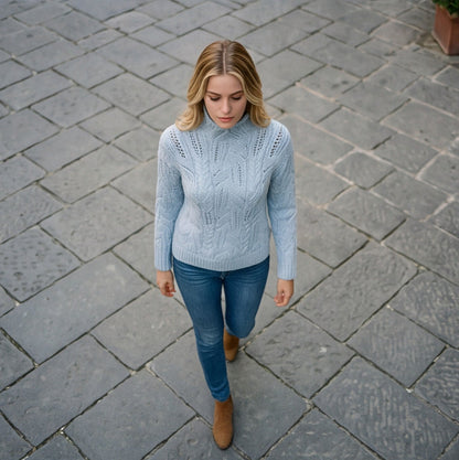 Soft Knit Cardigan Sweater for Women - Cozy Textured Design