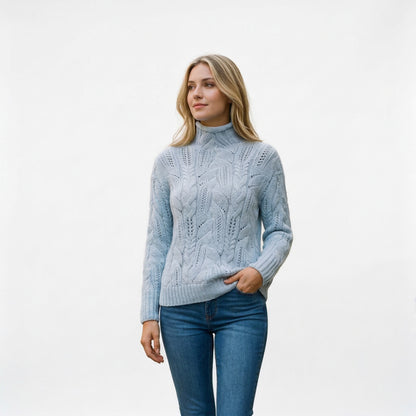 Soft Knit Cardigan Sweater for Women - Cozy Textured Design