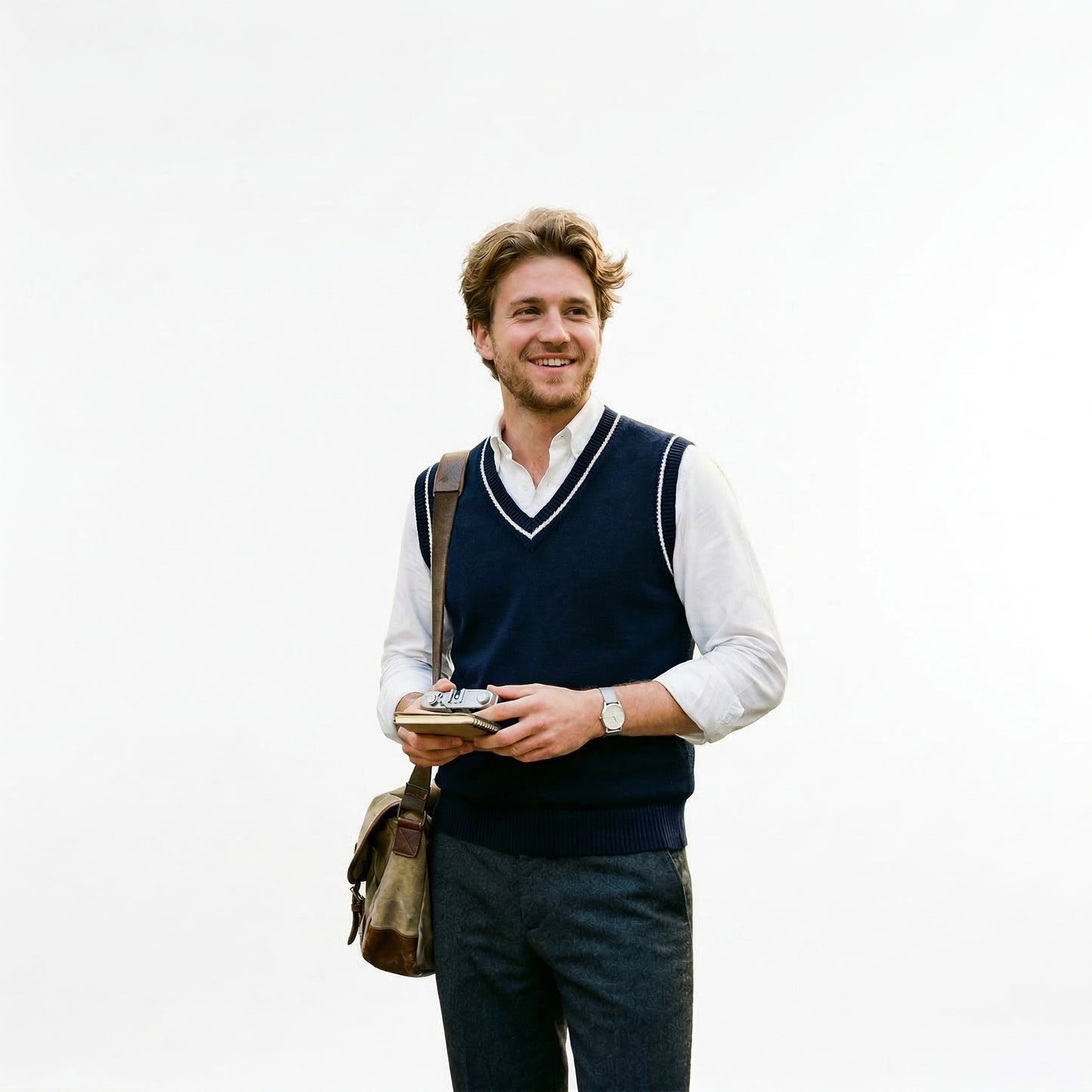 Soft Knitted Sweater Vest for Men