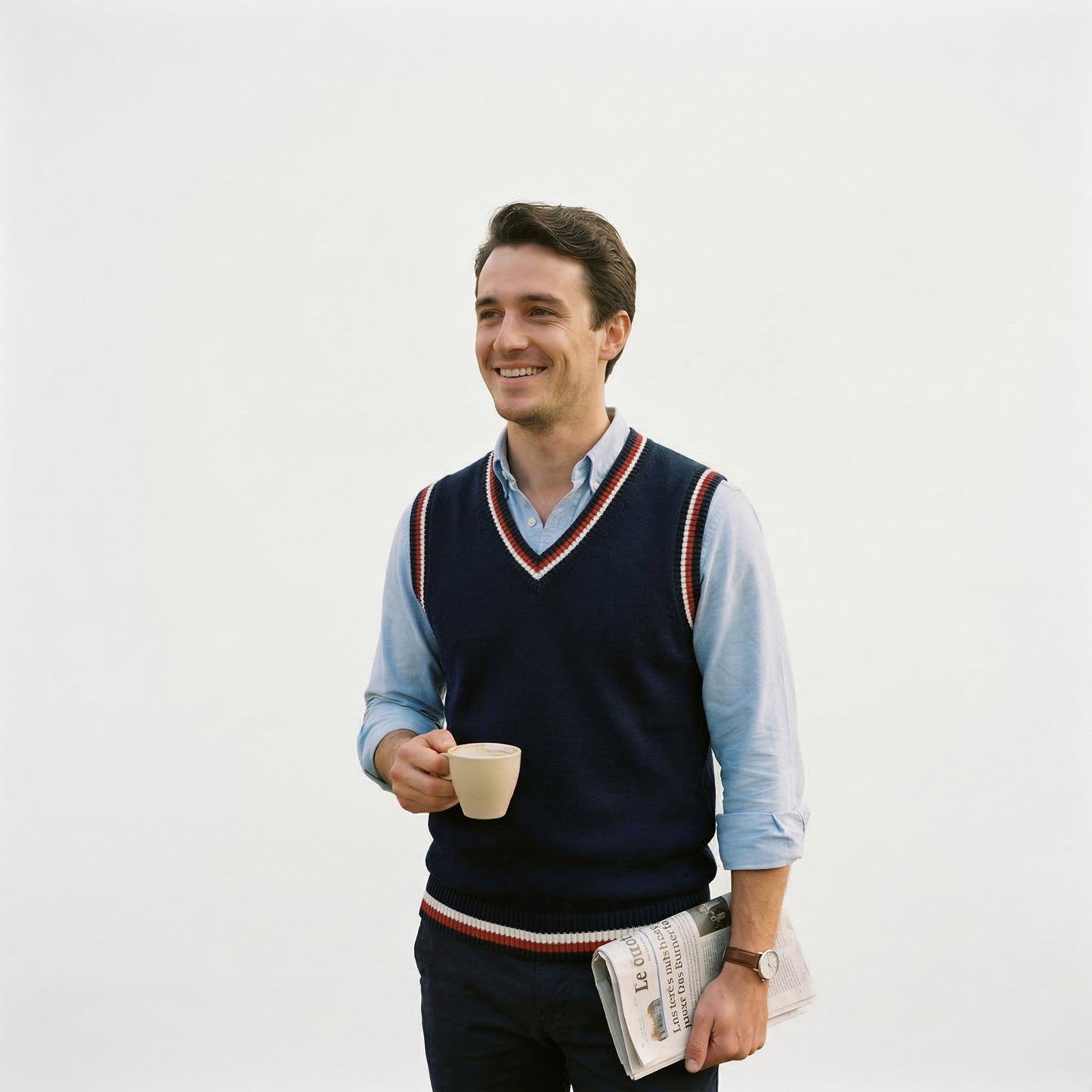 Soft Knitted Sweater Vest for Men