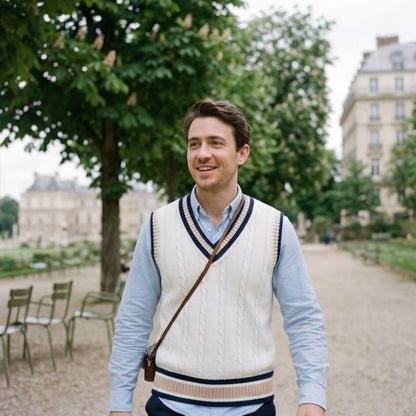 Soft Knitted Sweater Vest for Men