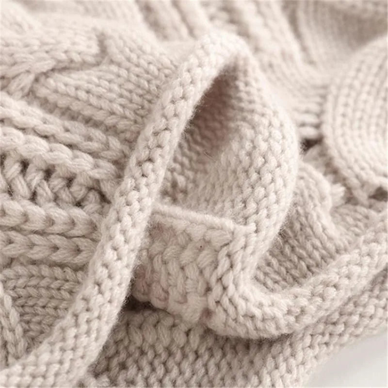 Soft Knit Cardigan Sweater for Women - Cozy Textured Design 5