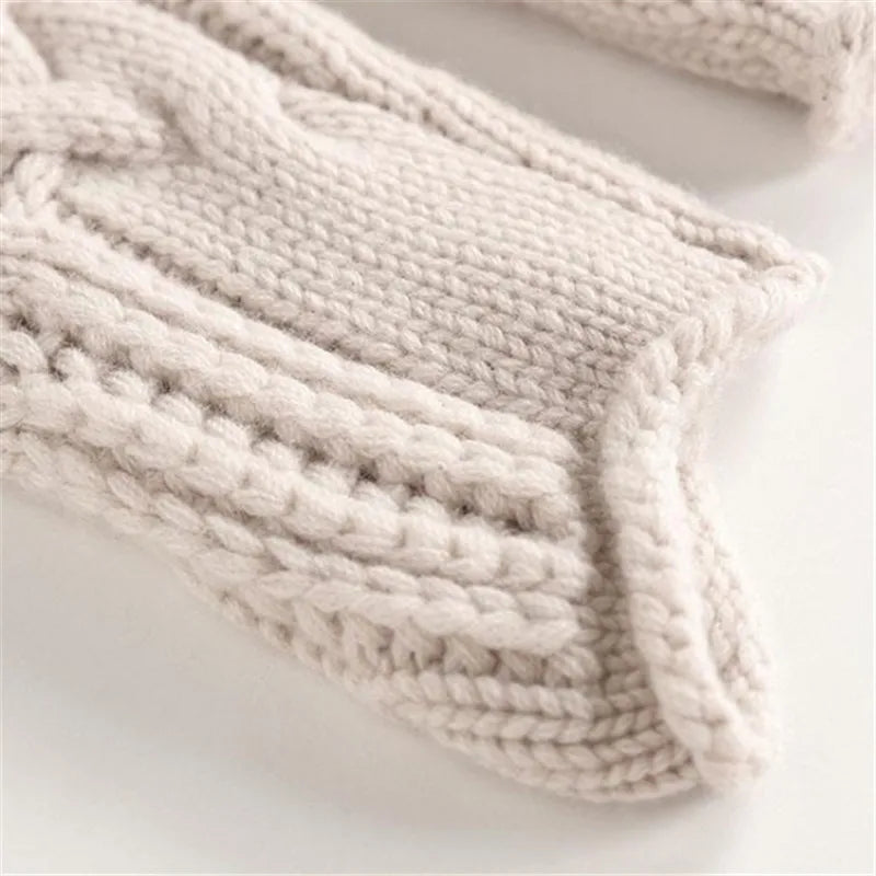 Soft Knit Cardigan Sweater for Women - Cozy Textured Design 6