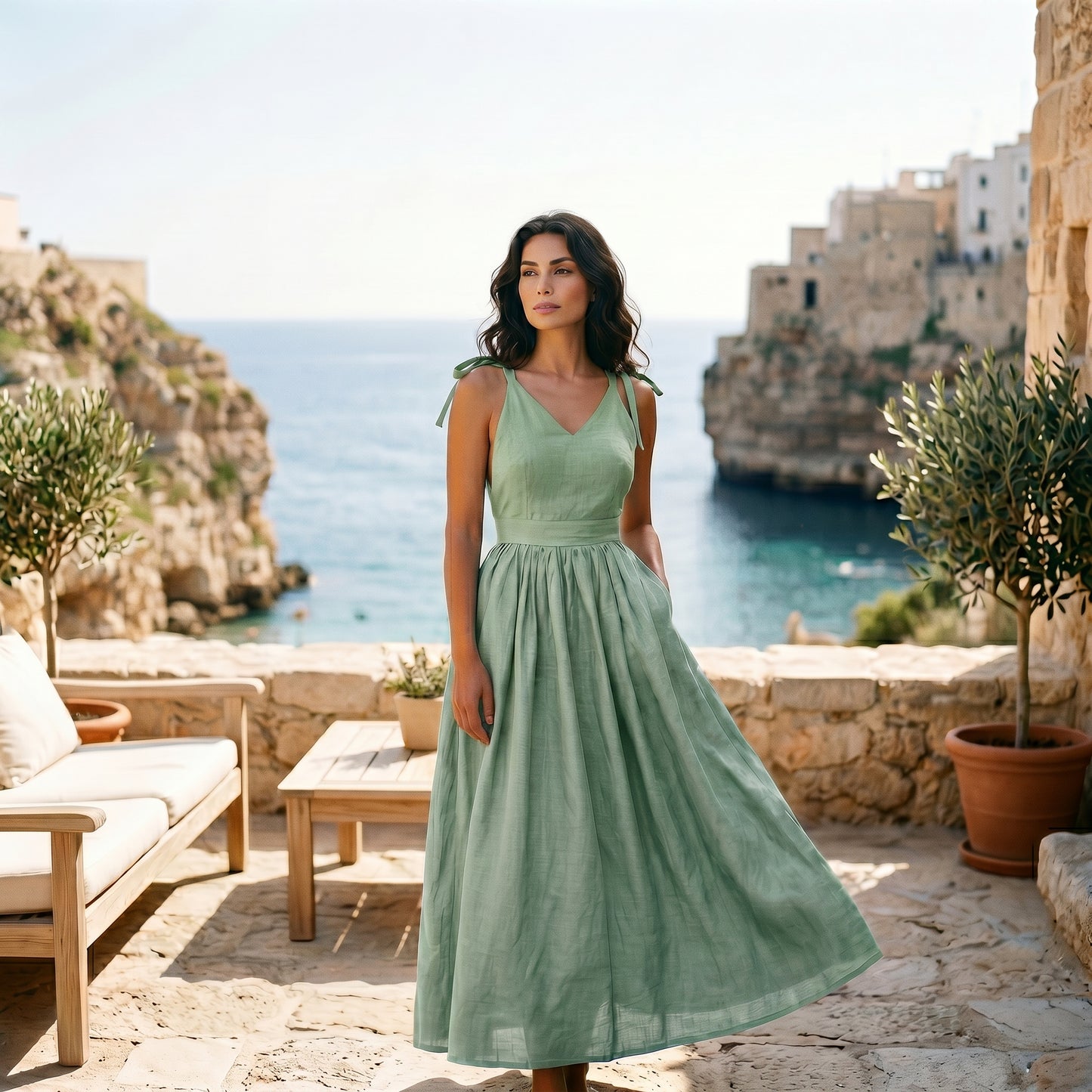 Sophia | Chic Backless A-Line Summer Dress done 05-20-2026