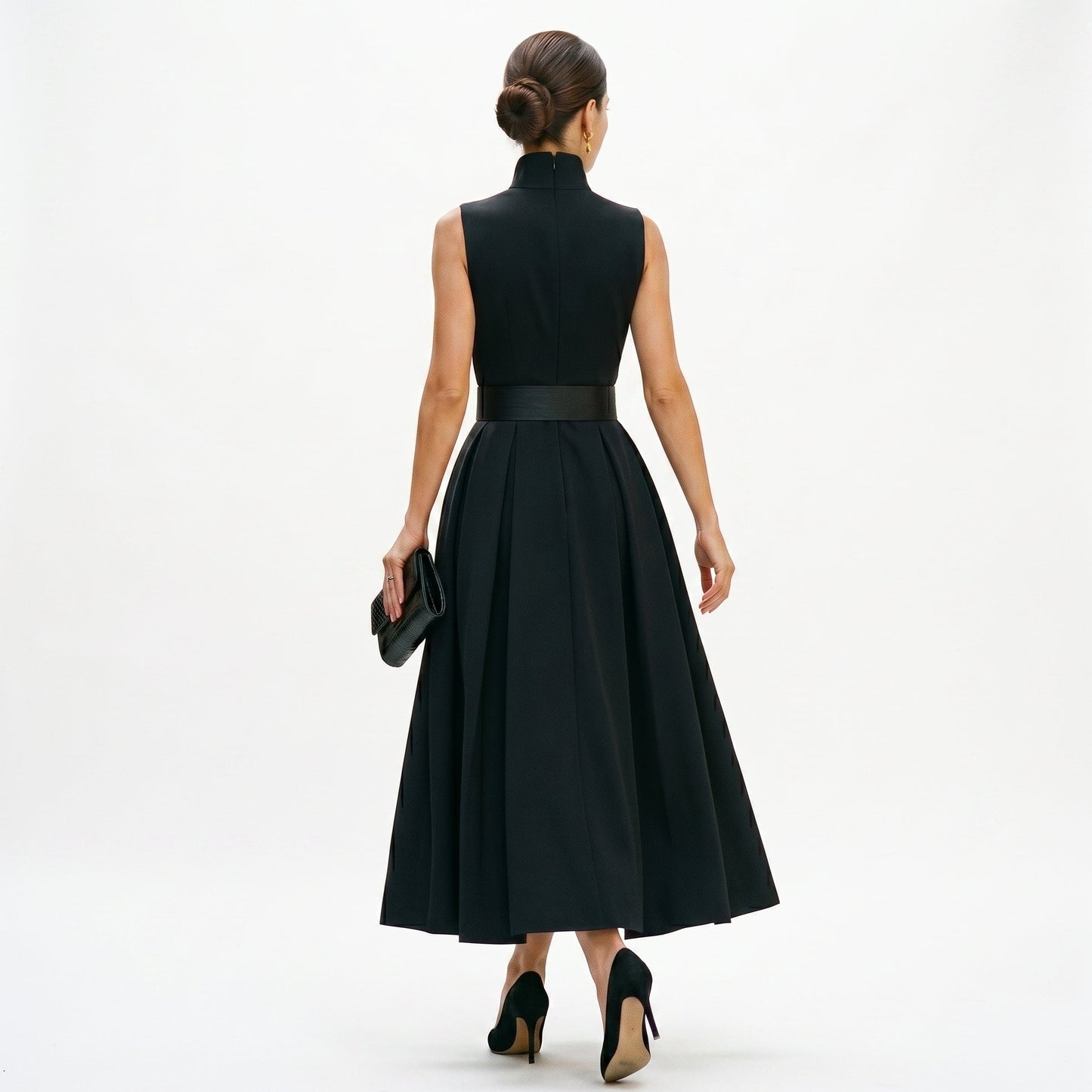Sophia - Elegant High-Neck Maxi Dress for Women DONE