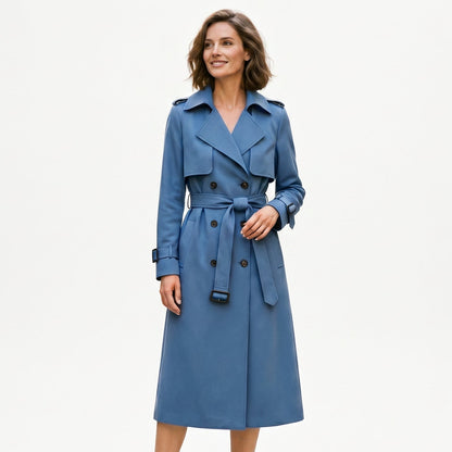 Sophia - Elegant Long Trench Coat for Women DONE 05-22-2026