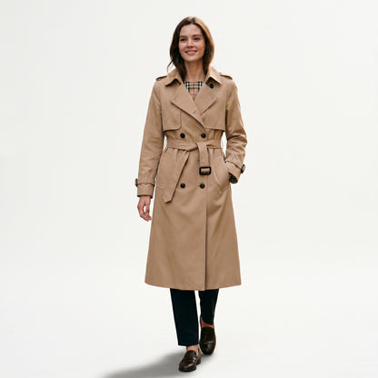 Sophia - Elegant Long Trench Coat for Women DONE 05-22-2026