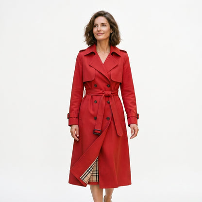 Sophia - Elegant Long Trench Coat for Women DONE 05-22-2026
