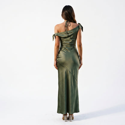 Sophia | Elegant Off-Shoulder Summer Wedding Guest Dress DONE 05-27-2026