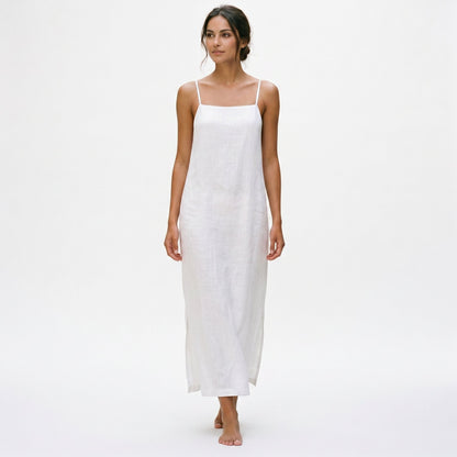 Sophia - Elegant Red Cotton Maxi Dress for Women done 06-22-2026