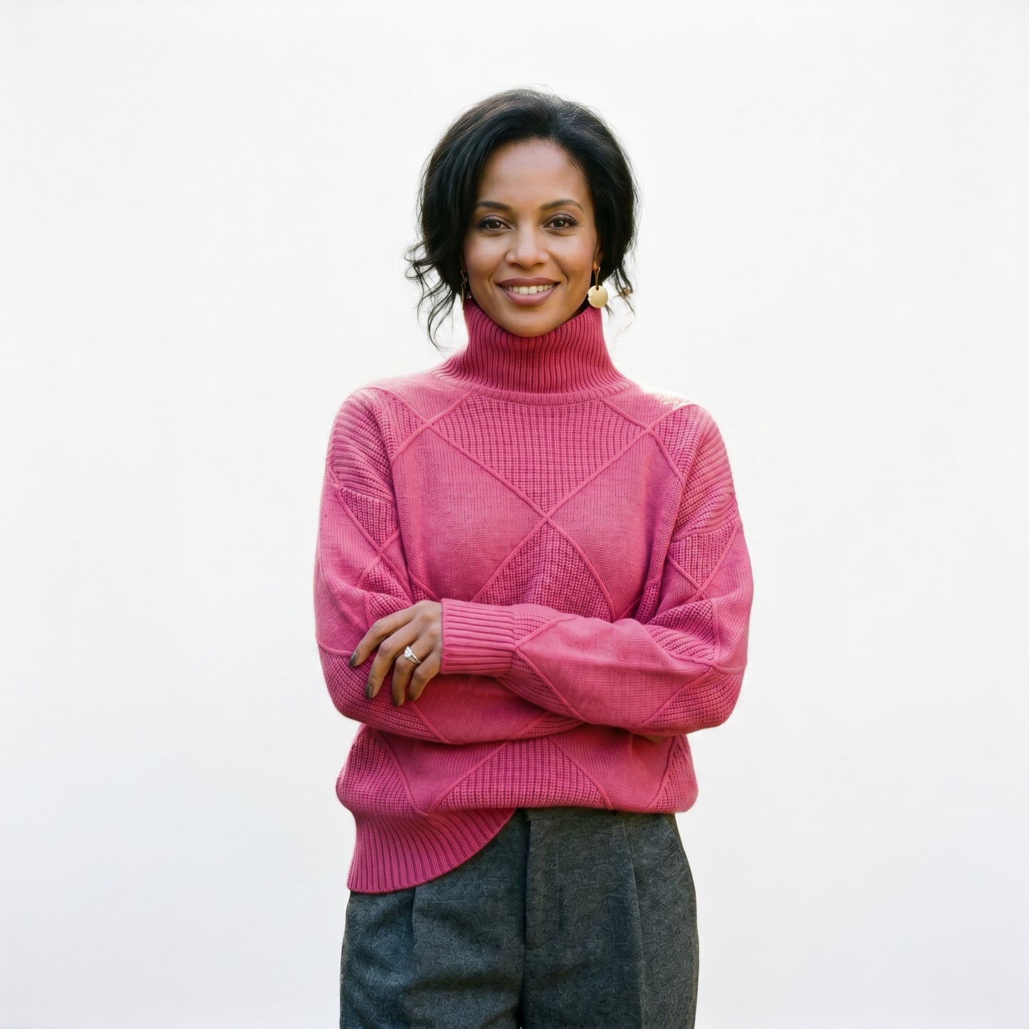Sophia | Elegant Warm Cashmere Turtleneck Shirt for Women DONE 06-10-2026