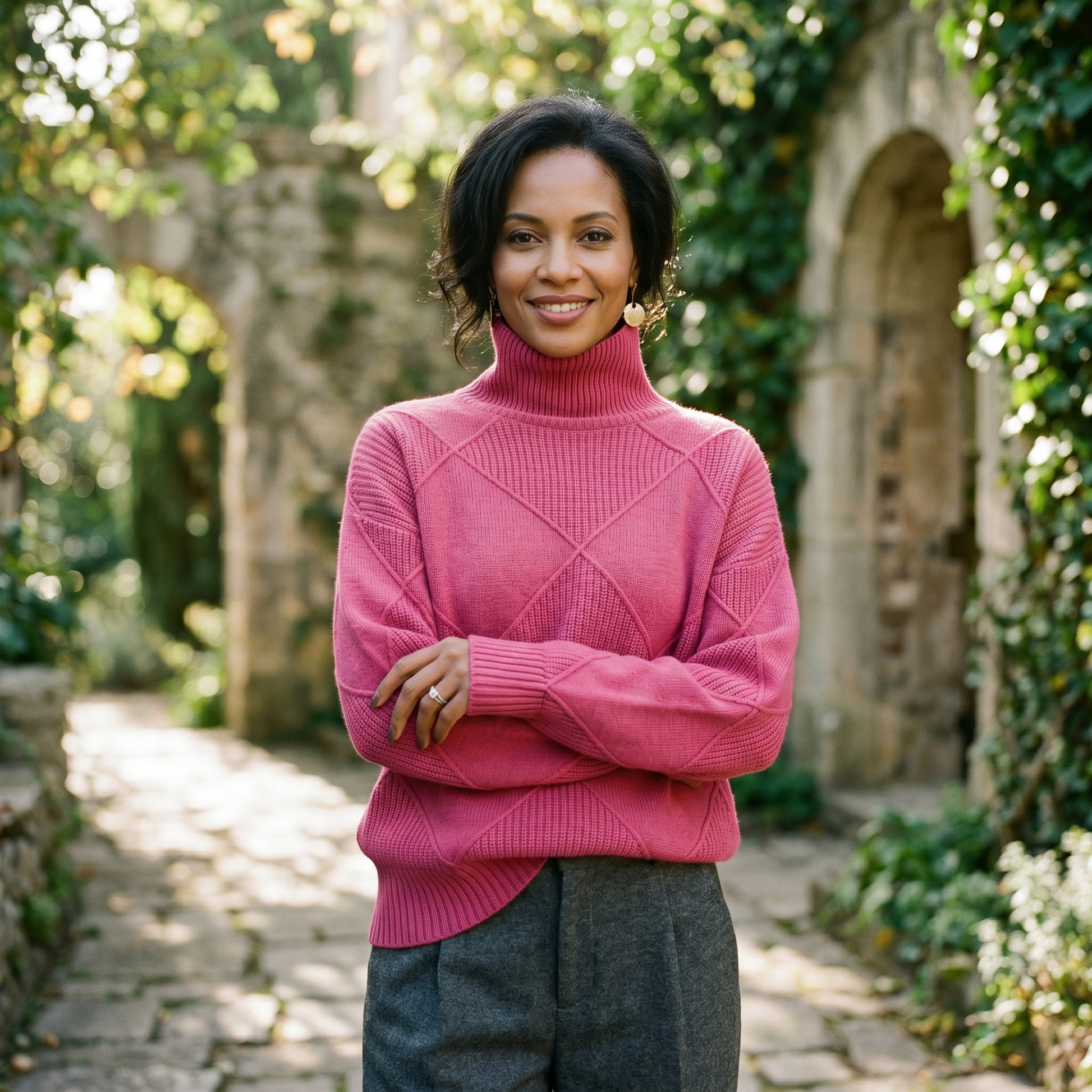 Sophia | Elegant Warm Cashmere Turtleneck Shirt for Women DONE 06-10-2026