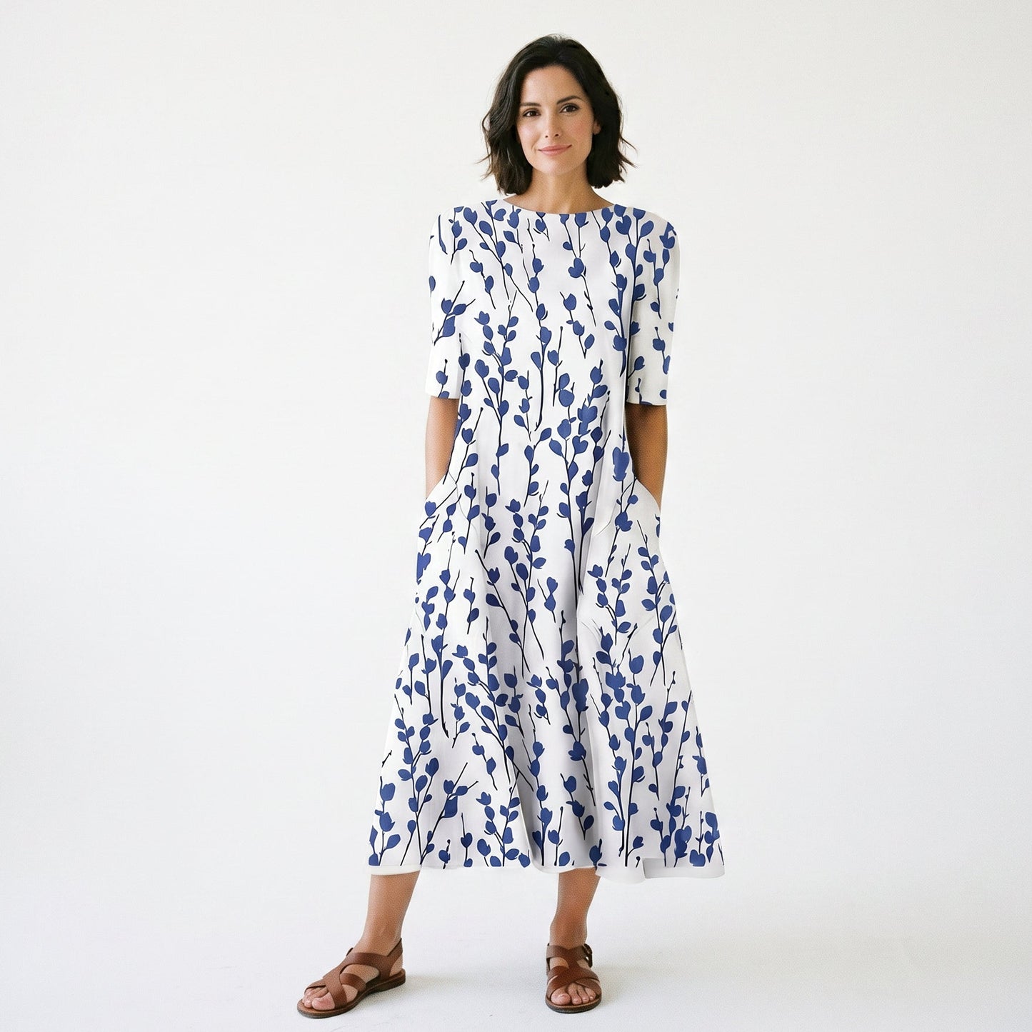 Sophie | Breezy Floral A-Line Womens Dress for Summer DONE 06-05-2026