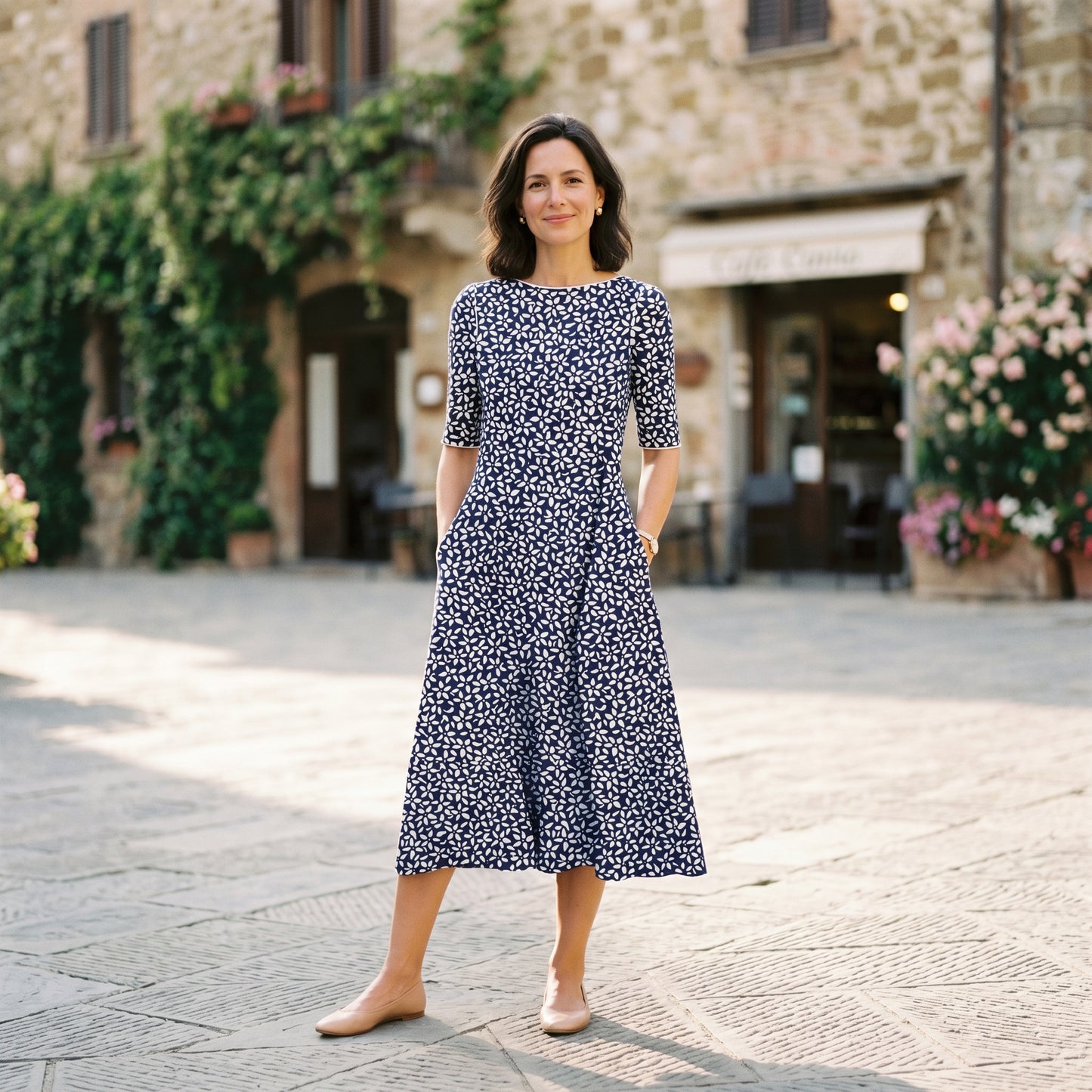 Sophie | Breezy Floral A-Line Womens Dress for Summer DONE 06-05-2026