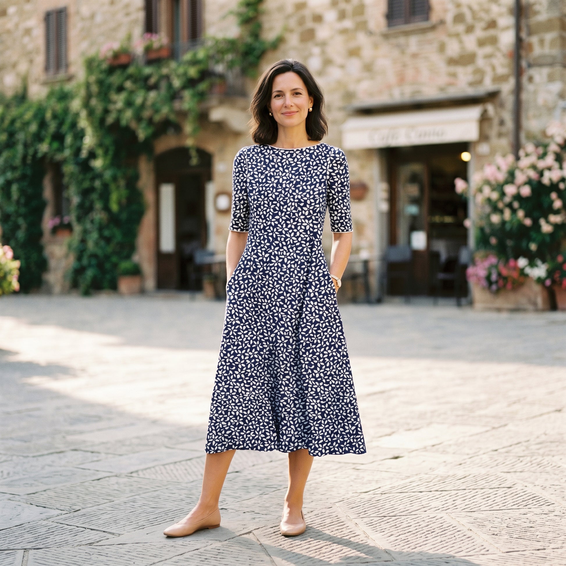 Sophie | Breezy Floral A-Line Womens Dress for Summer DONE 06-05-2026