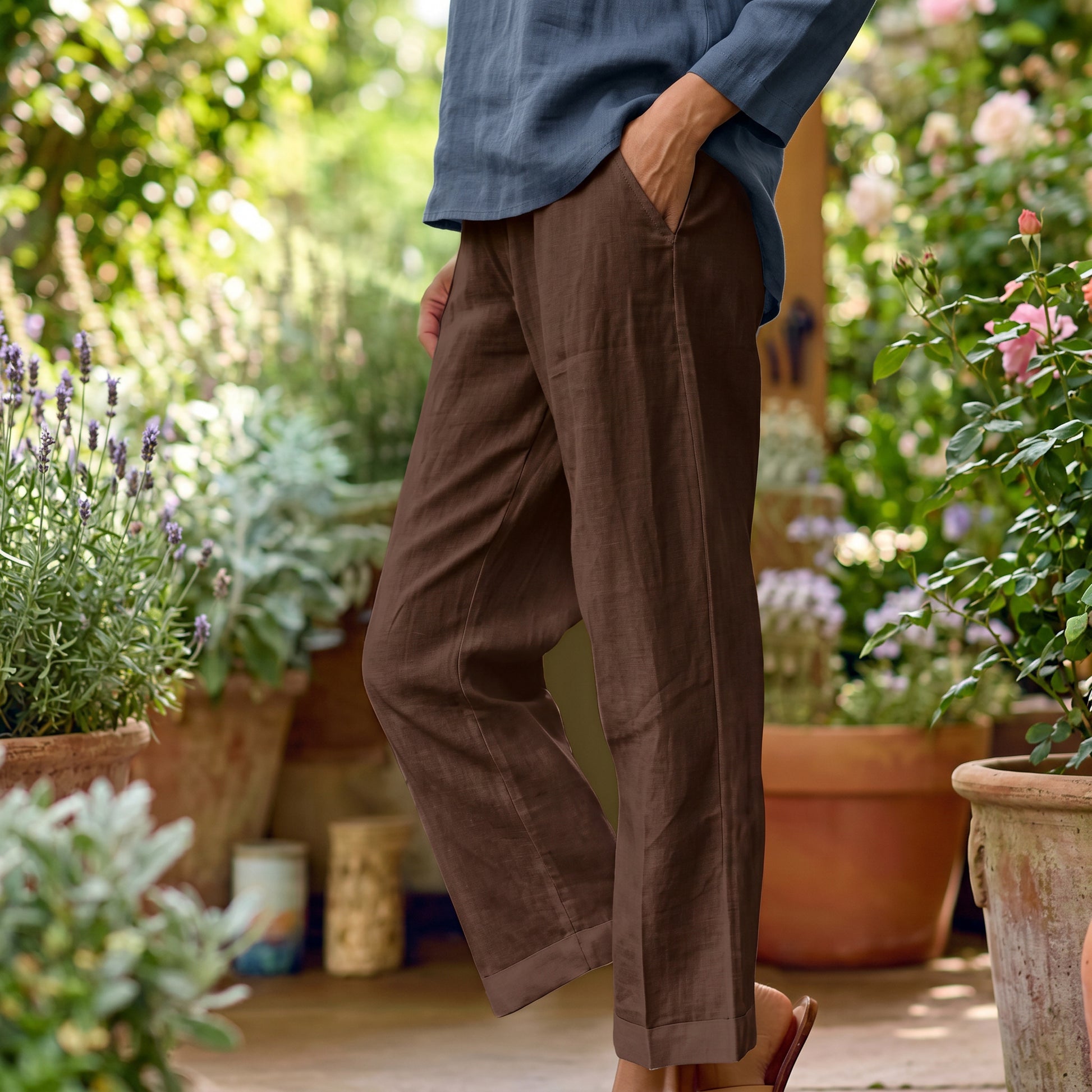 Sophie | Chic Airy Linen Trousers for Women DONE 05-27-2026