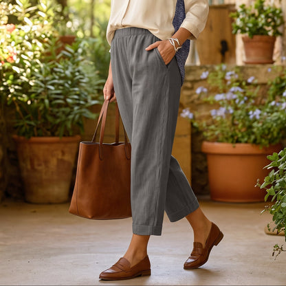 Sophie | Chic Airy Linen Trousers for Women DONE 05-27-2026