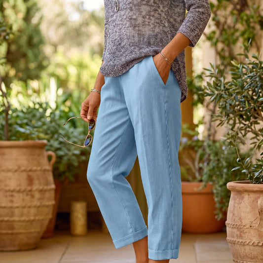 Sophie | Chic Airy Linen Trousers for Women DONE 05-27-2026