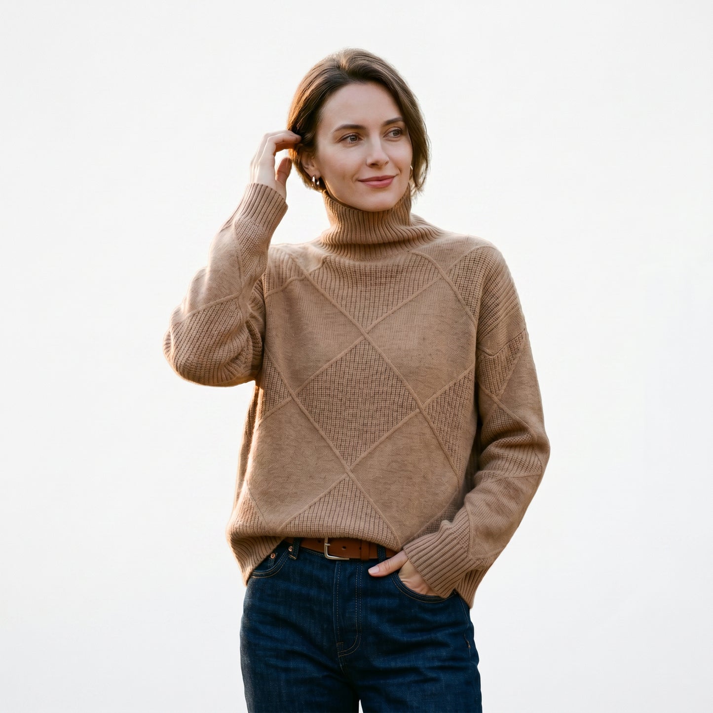 Sophie | Elegant Cozy Cashmere Turtleneck Sweater for Women DONE 05-27-2026