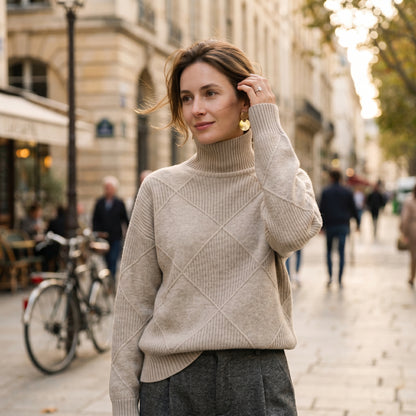 Sophie | Elegant Cozy Cashmere Turtleneck Sweater for Women DONE 05-27-2026