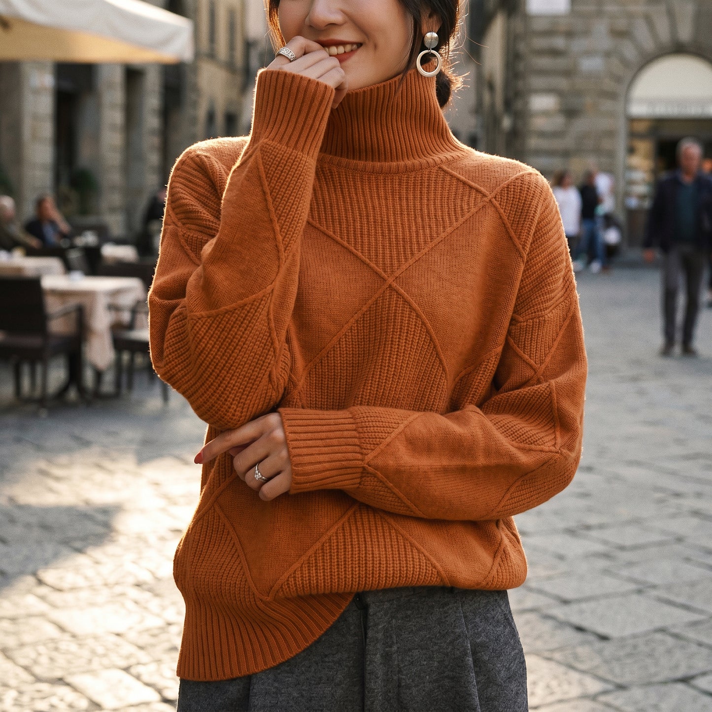 Sophie | Elegant Cozy Cashmere Turtleneck Sweater for Women DONE 05-27-2026