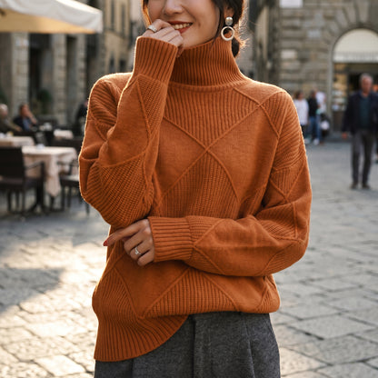 Sophie | Elegant Cozy Cashmere Turtleneck Sweater for Women DONE 05-27-2026